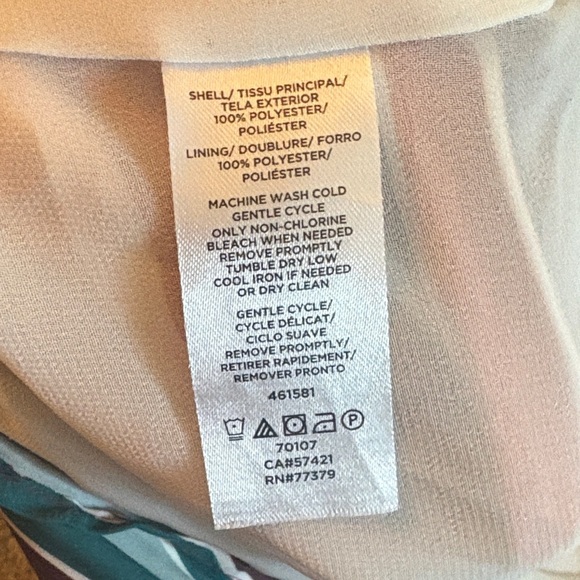 LOFT Pastel Striped Sleeveless Top - Picture 11 of 11